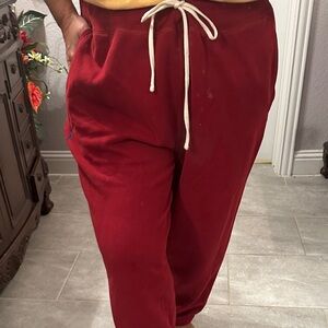 Polo by Ralph Lauren Red Sweatpants. *oversized in 1x fits Sz 12 14 +